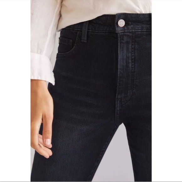 ANTHROPOLOGIE Pilcro Vintage Straight Jean High Waist Ankle Plus Size 18W NWT - Picture 4 of 8